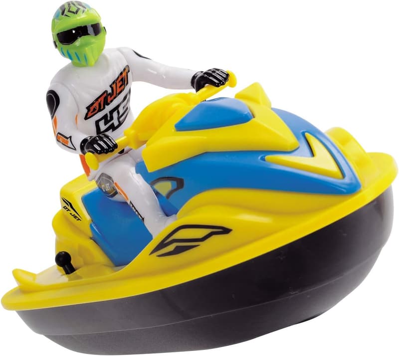 Battery Operated Jet Ski Toy with Figure, 18 cm, Age 3+