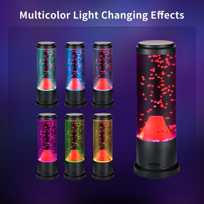 Color-Changing Volcano Lamp - 11