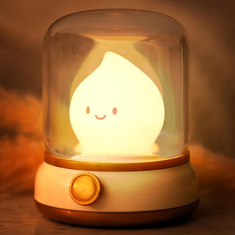 Adjustable Dimmable Night Light for Kids' Bedrooms