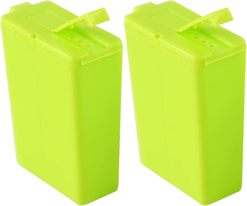 Travel Mini Salt and Pepper Shakers - Set of 2, Dishwasher Safe
