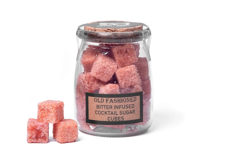 Old Fashioned Cocktail Mix Cubes - Infused Sugar, 18 Servings