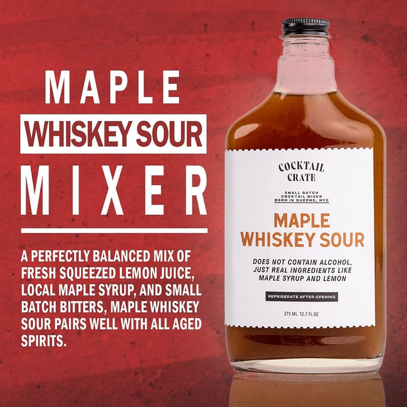 Premium Whiskey Mixer Set | Handcrafted Cocktail Syrups - 3 Pack
