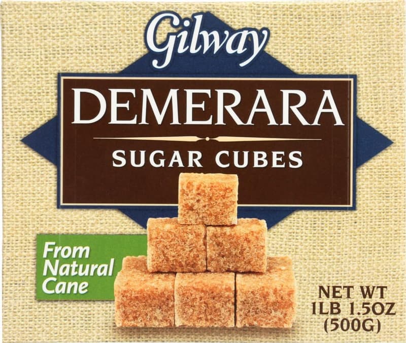 Demerara Sugar Cubes from Natural Cane - 17.6 oz (500g)