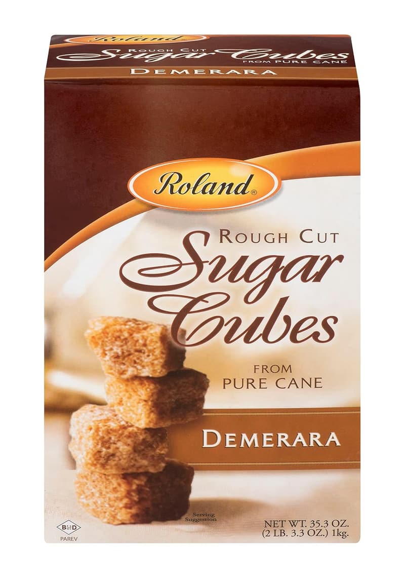 Demerara Rough Cut Brown Sugar Cubes - 35.2 oz Box