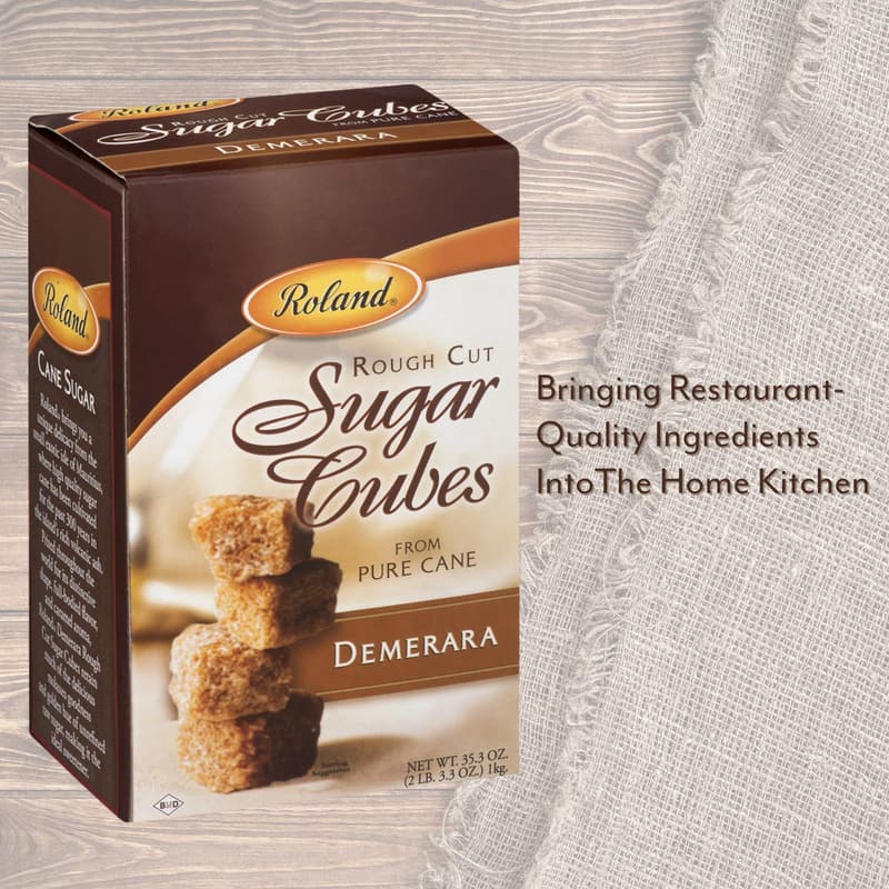 Demerara Rough Cut Brown Sugar Cubes - 35.2 oz Box