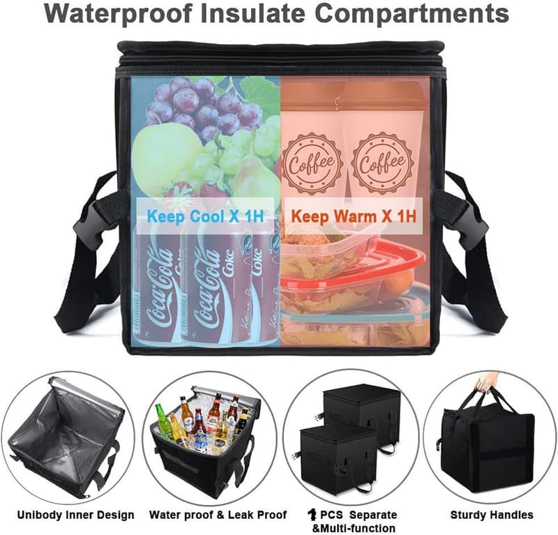 Portable Trunk Organizer & Insulation Cooler Bag for Cars