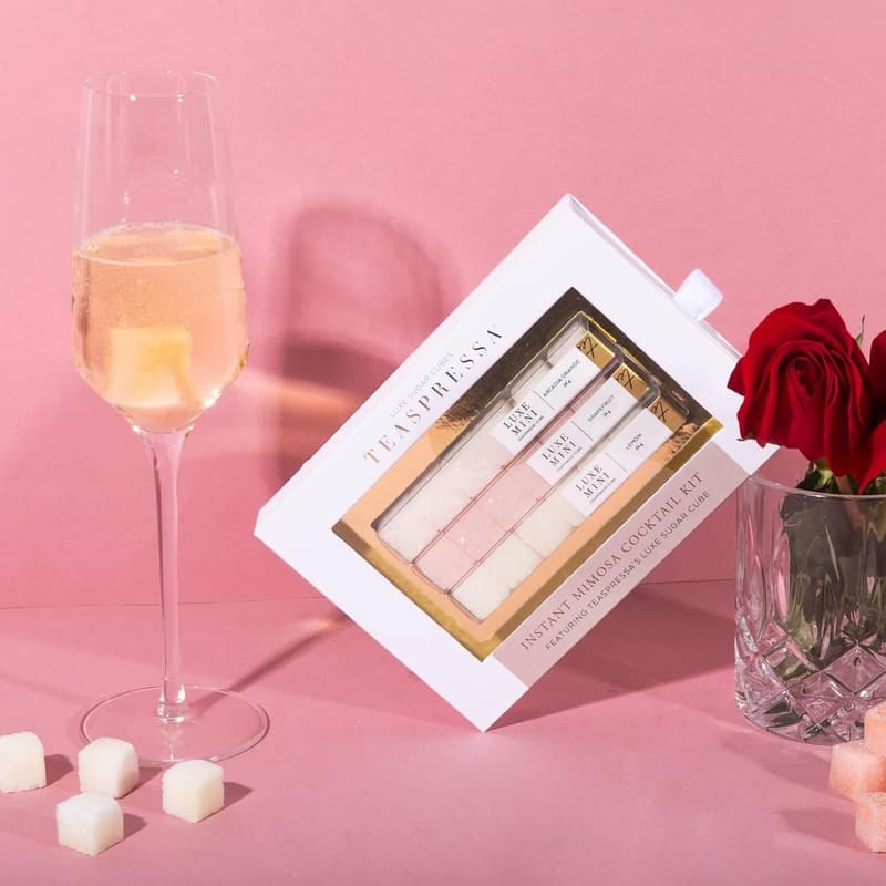 Champagne Infused Mimosa Kit with Natural Sugar Cubes