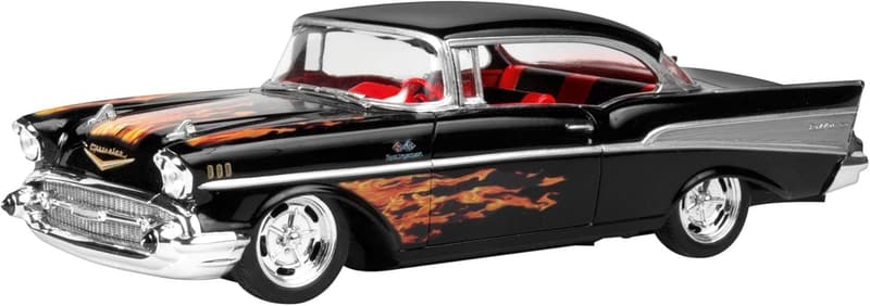 Revell ’57 Chevy Bel Air Model Car Kit - 1:25 Scale, Black