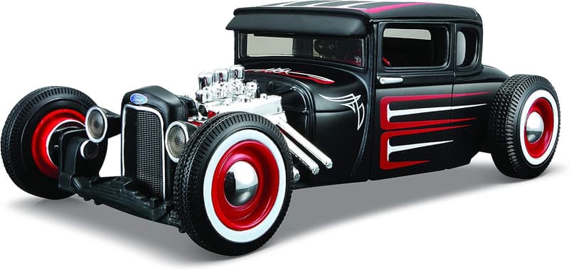 1929 Ford Model A Diecast Model Kit - 1:24 Scale Assembly