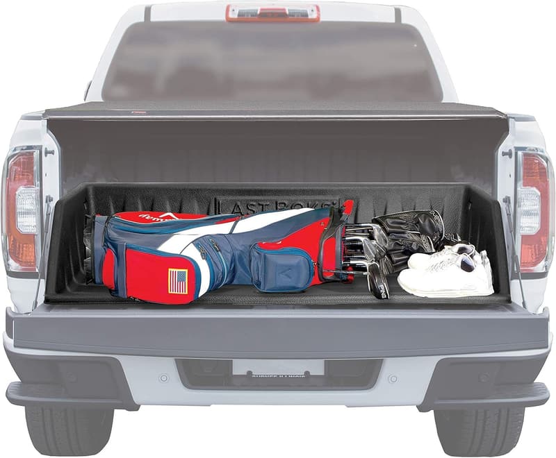 Truck Bed Cargo Organizer with Slide-Out Access for Easy Loading
