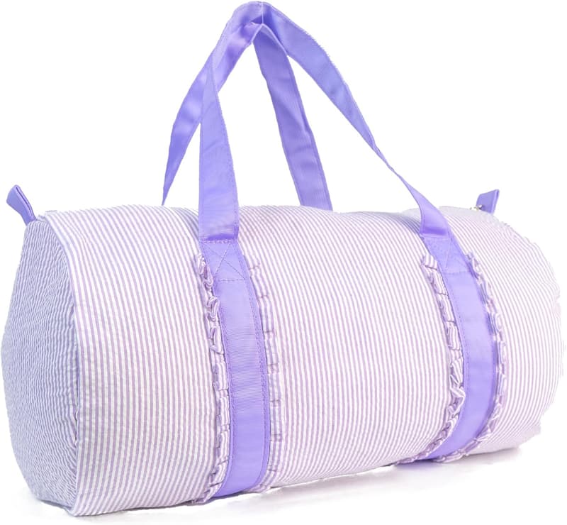 Personalized Toddler Girls' Ballet Duffle Bag in Purple