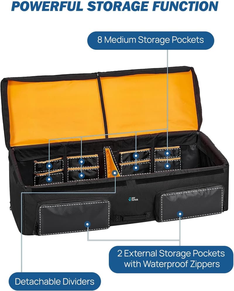 Waterproof Truck Bed Cargo Organizer for Pickup Vehicles