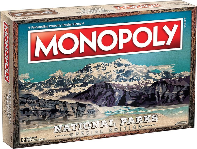 Monopoly National Parks 2020 Edition - Explore 60+ Iconic Locations
