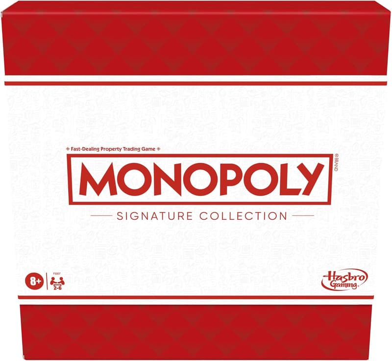 Monopoly Signature Collection Family Board Game for 2-6 Players