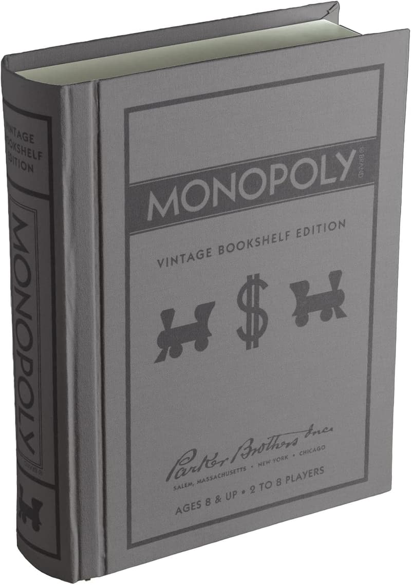 Monopoly Vintage Bookshelf Edition by WS Game Company