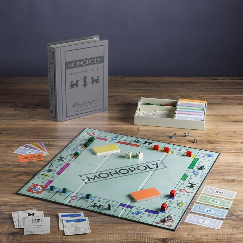 Monopoly Vintage Bookshelf Edition by WS Game Company