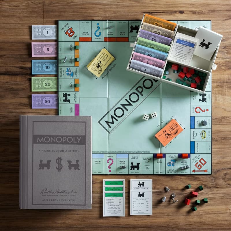 Monopoly Vintage Bookshelf Edition by WS Game Company