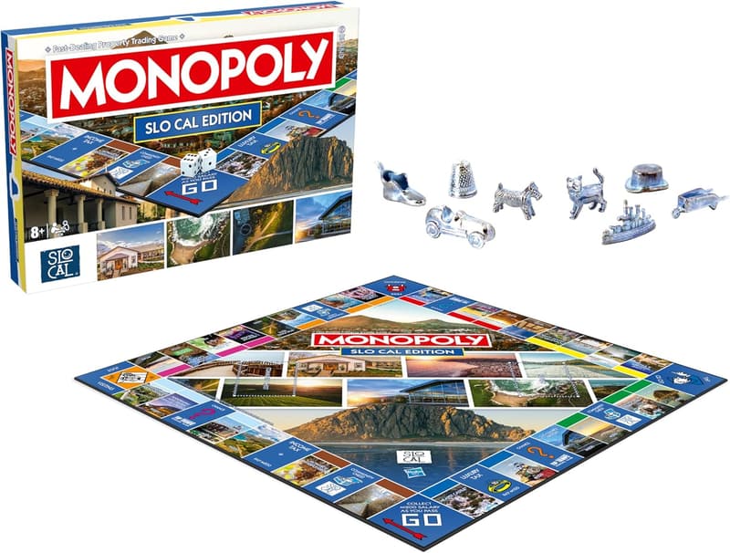 SLO Cal Edition Monopoly Board Game for 2-6 Players