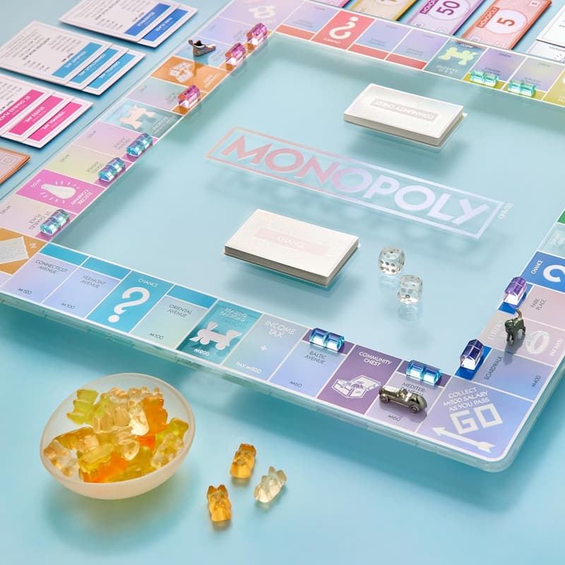 Monopoly Aura Edition with Tempered Glass Game Board