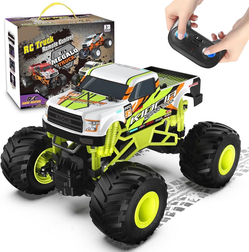 Remote Control Monster Truck for Kids, 20KM/H, All Terrain