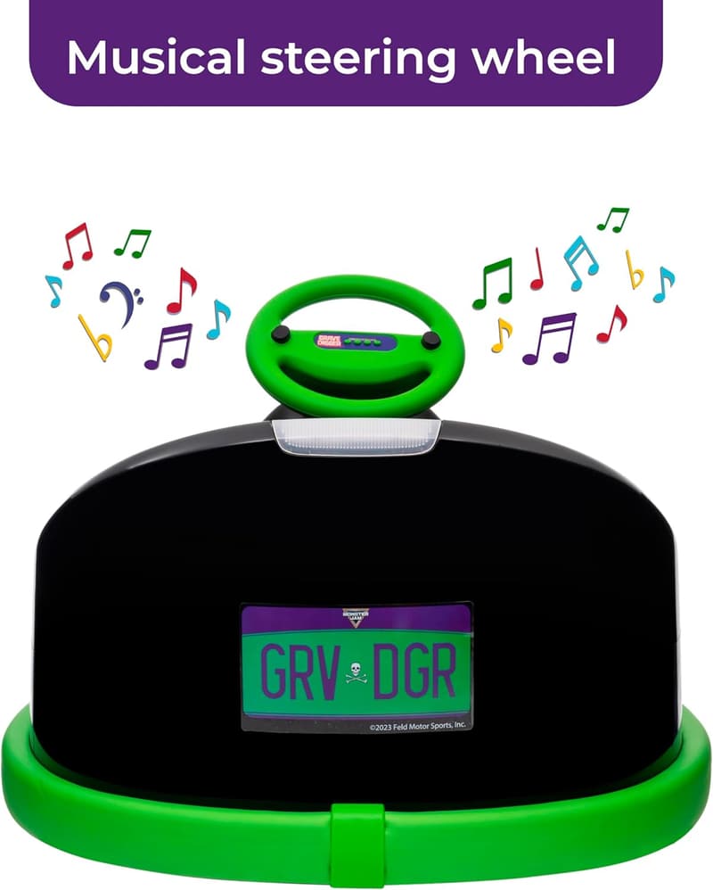 Kids' Electric Bumper Car with Remote Control and LED Lights