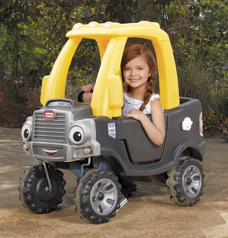 Little Tikes Cozy Truck Ride-On Toy - Black