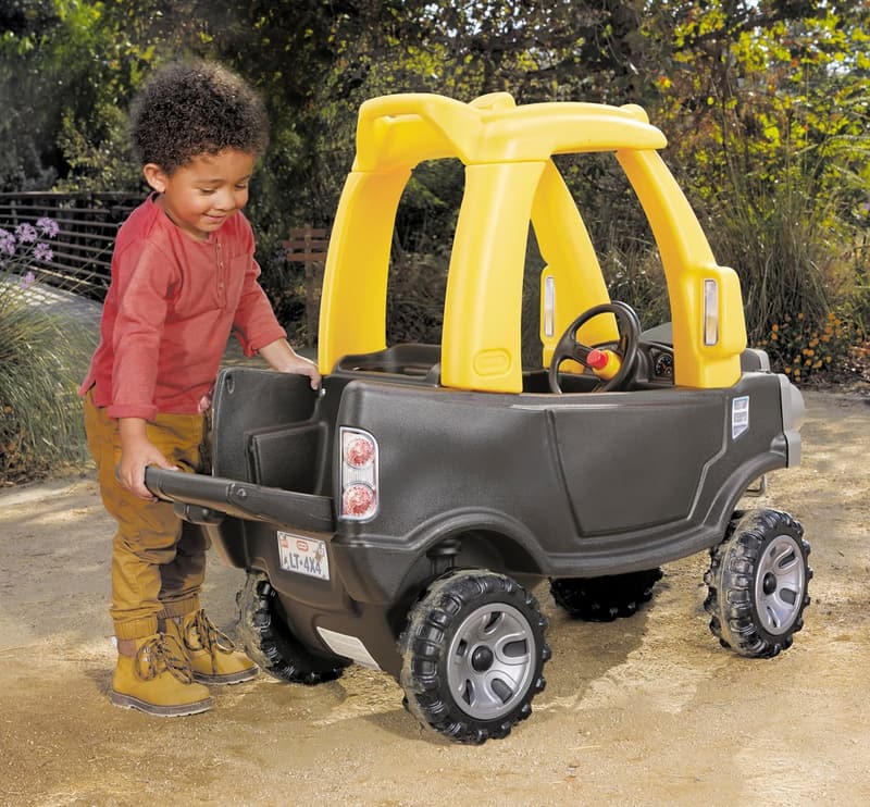 Little Tikes Cozy Truck Ride-On Toy - Black