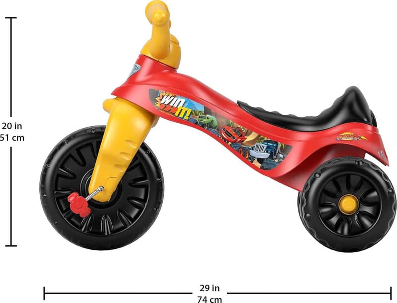 Tough Trike Ride-On for Toddlers 2-5 Years