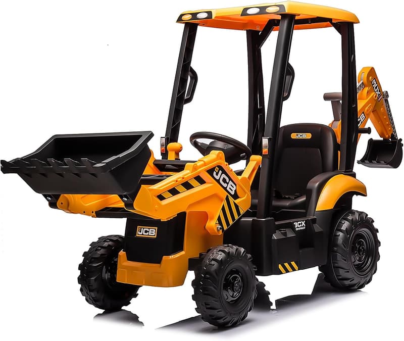 Kids Electric Excavator Ride-On Vehicle with Remote Control