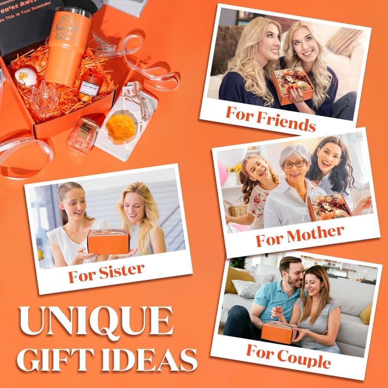 Spa Gift Basket Set for Women - Unique Birthday & Mother's Day Gift