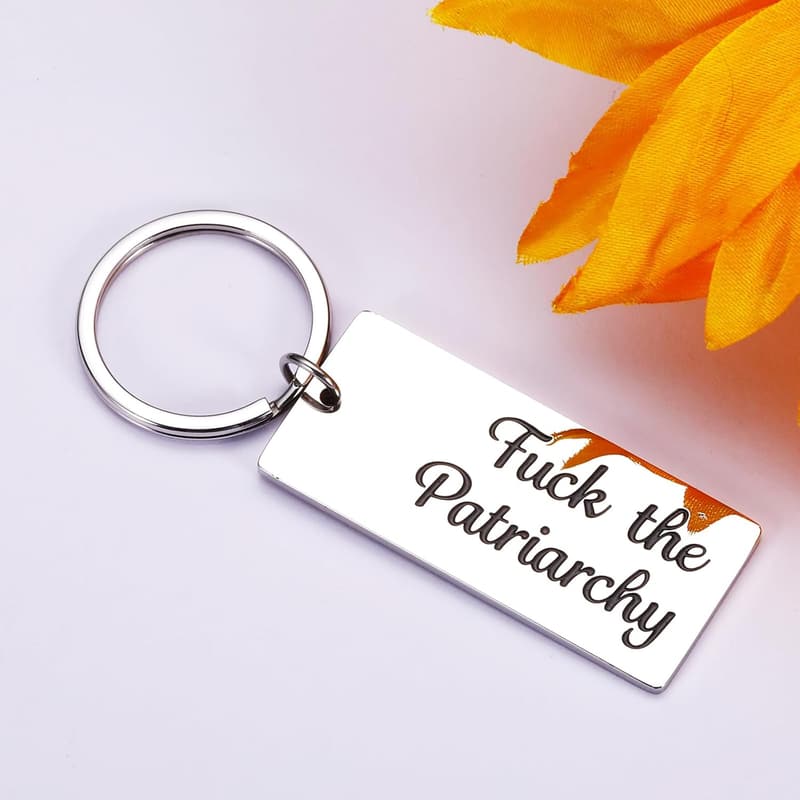 Feminism Keychain for Women – Women's History Month Gift