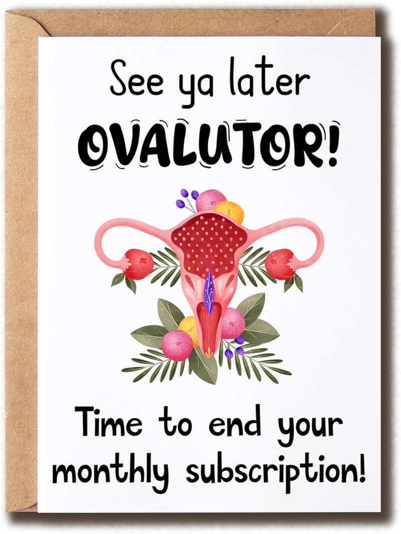 Hysterectomy Recovery Card - Funny Get Well Soon Greeting