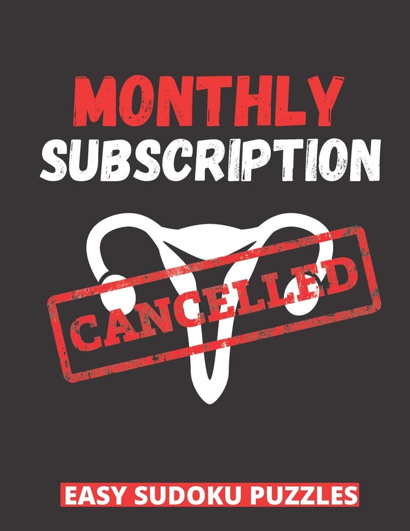 Funny Post-Surgery Gift: Large Print Sudoku Puzzle Subscription