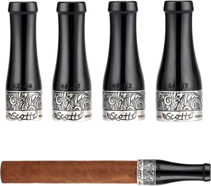 Cigar Holder Set for Men and Women - Portable Gift Box Included