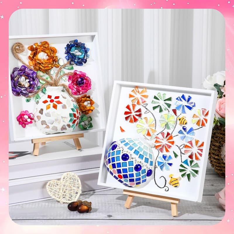 DIY Mosaic Vase Painting Kit for Adults - Creative Home Decor
