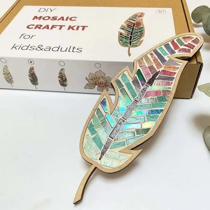 Creative DIY Leaf Mosaic Kit for Home Decoration