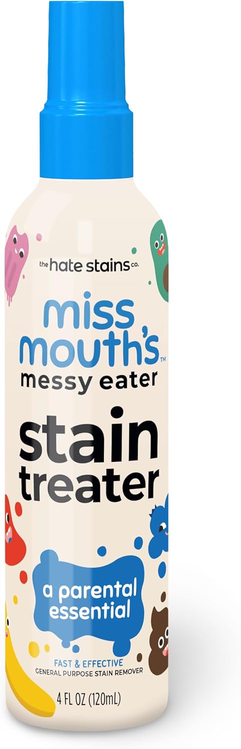 Baby Stain Remover Spray - 4oz Natural Food & Grease Cleaner