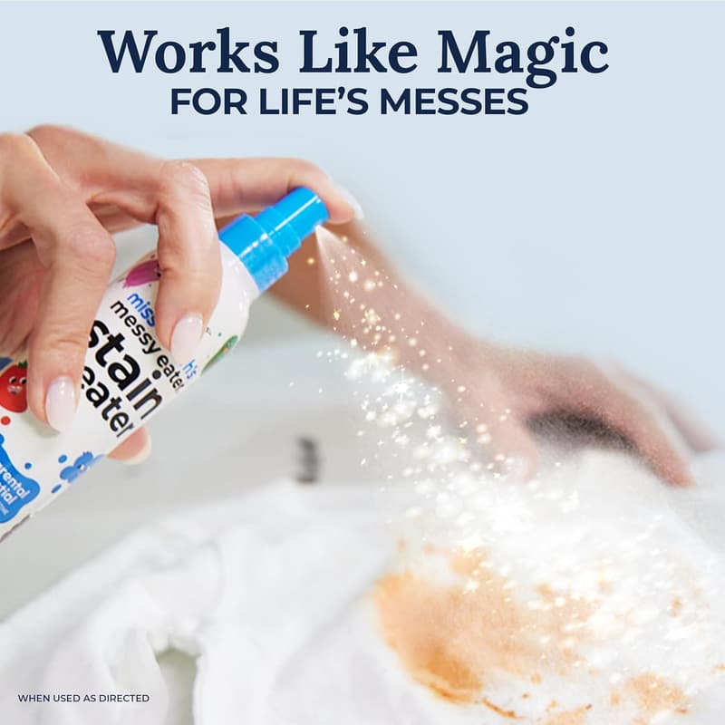 Baby Stain Remover Spray - 4oz Natural Food & Grease Cleaner