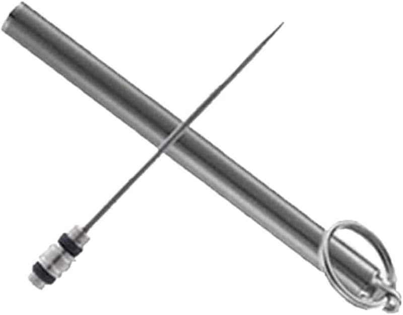 Stainless Steel Cigar Punch Tool for Enhancing Draw