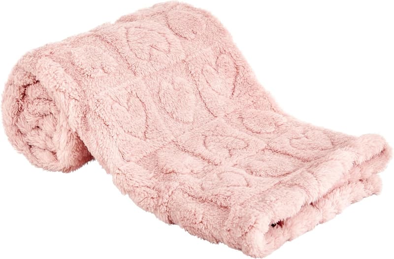 Ultra Soft Heart Checkered Baby Blanket for Infants, 30”×40”