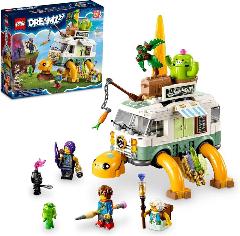 LEGO DREAMZzz Mrs. Castillo’s Turtle Van Playset for Kids
