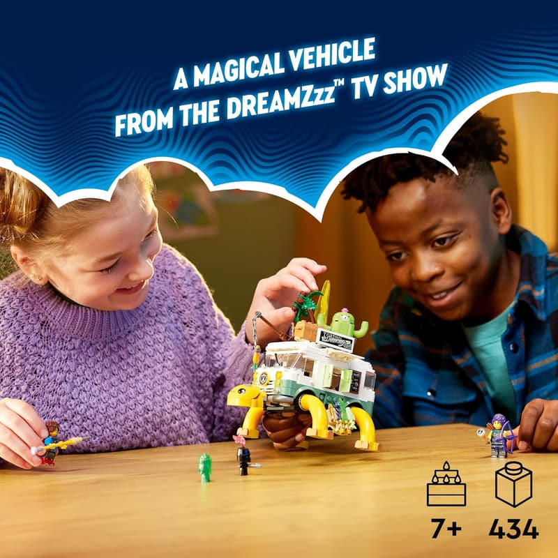 LEGO DREAMZzz Mrs. Castillo’s Turtle Van Playset for Kids