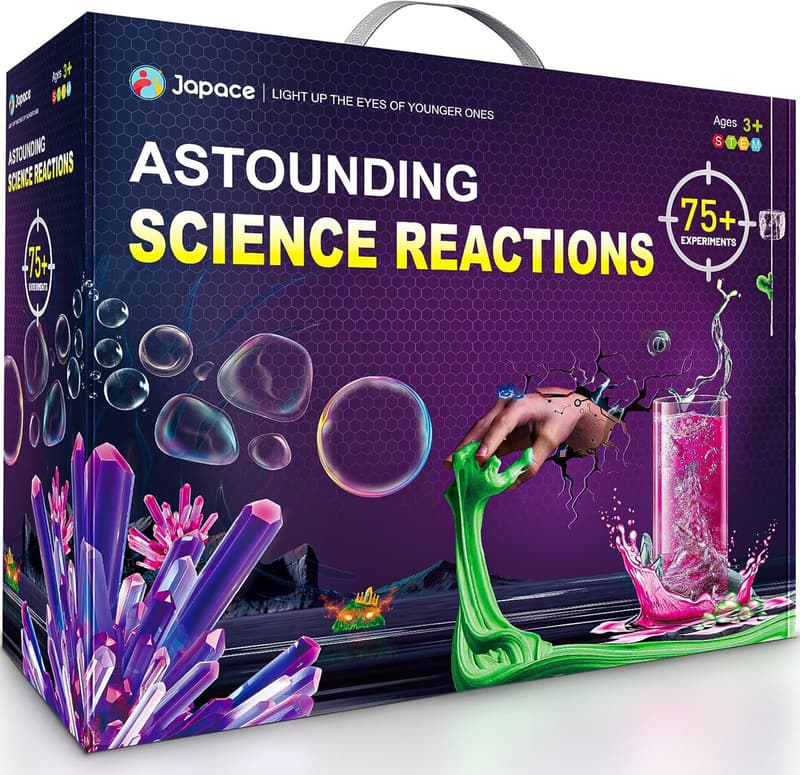 Science Kits for Girls 4-8 - 75+ Chemistry Experiments