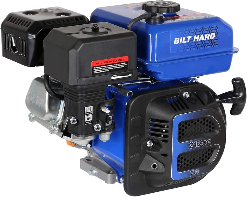 212cc 7HP Industrial Grade Gas Engine with 3/4