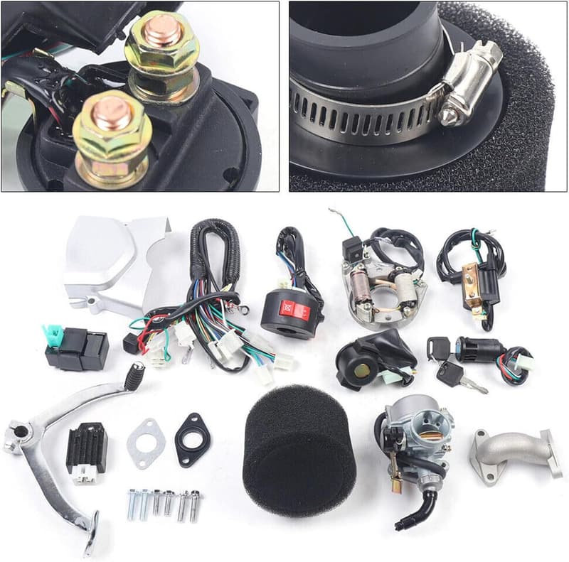 125CC 4-Stroke Engine for Go Kart & ATV with Reverse & Electric Start