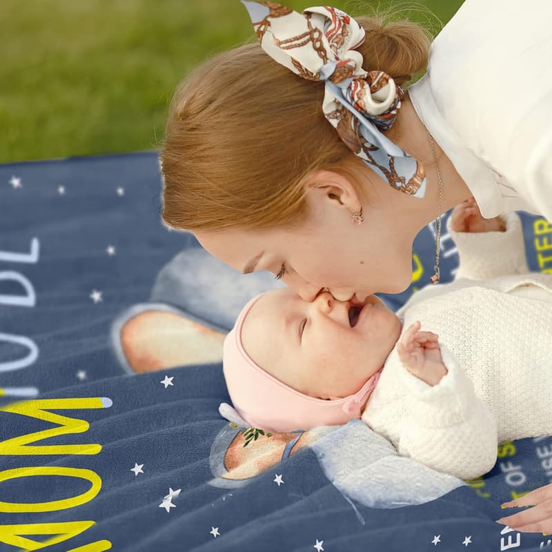 Gender Reveal Blanket for New Moms - 60