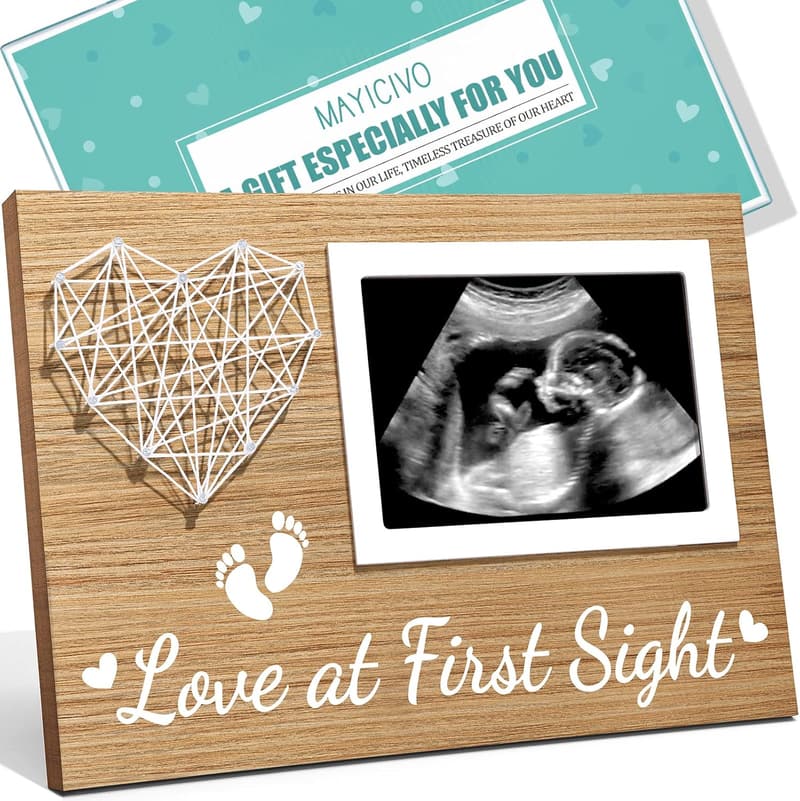 New Mom Gifts: Baby Ultrasound Sonogram Keepsake Frame