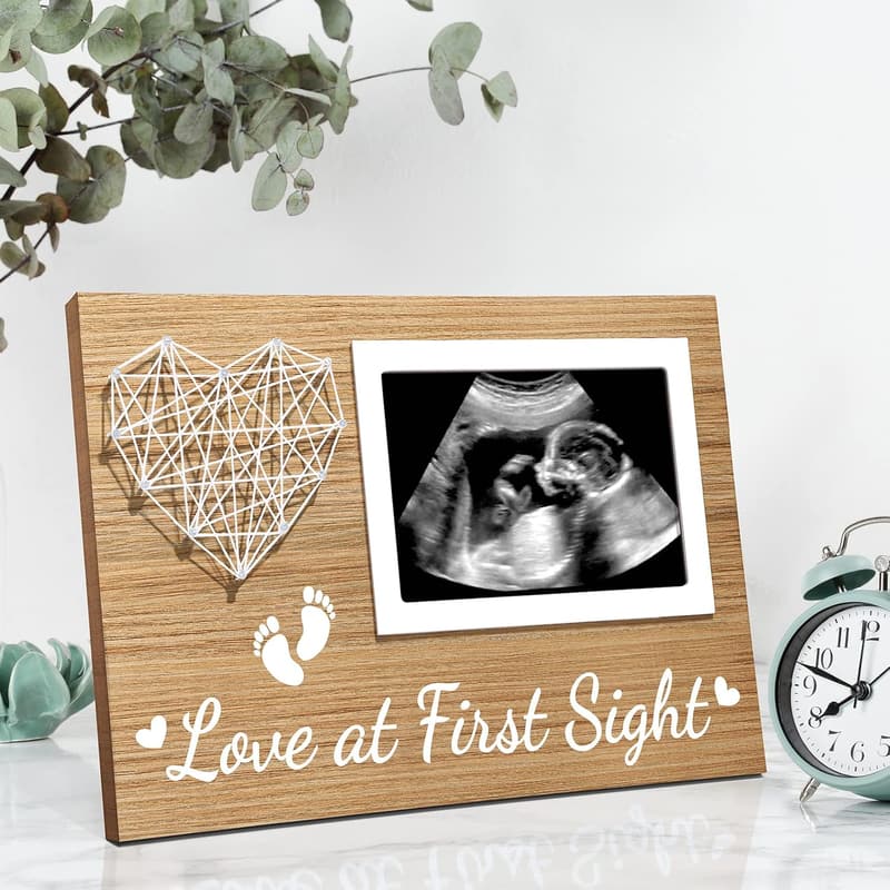 New Mom Gifts: Baby Ultrasound Sonogram Keepsake Frame