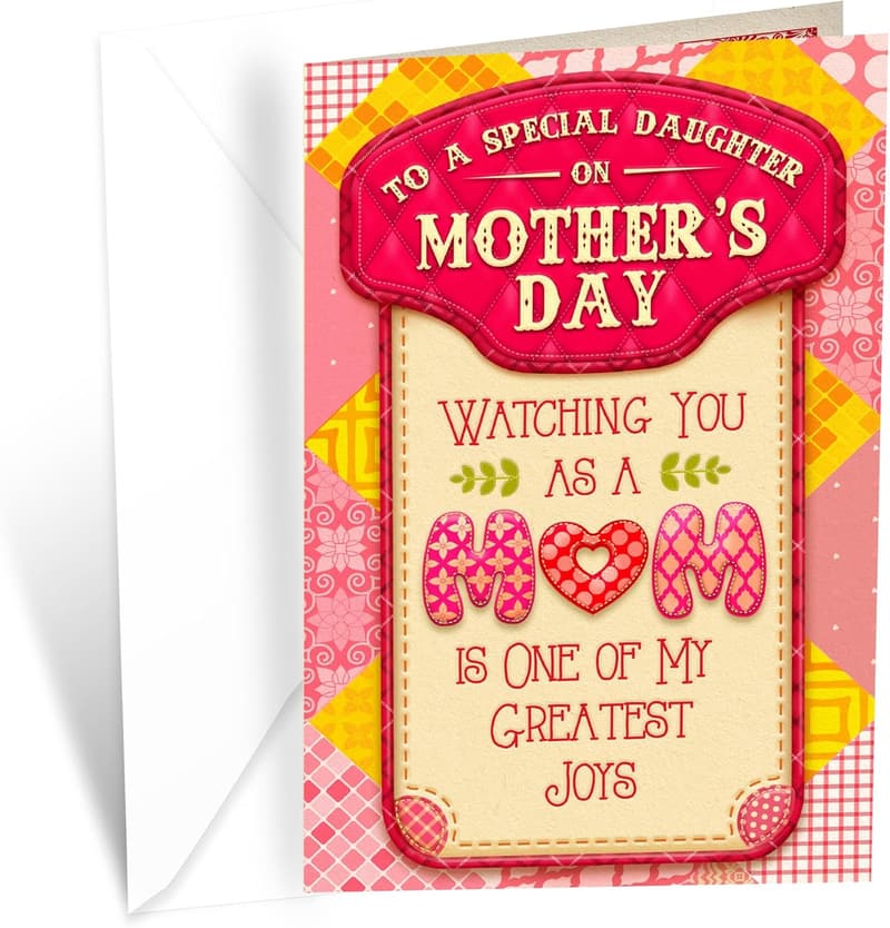 Mother's Day Card for Daughter, Eco-Friendly, 5x7.75 inches
