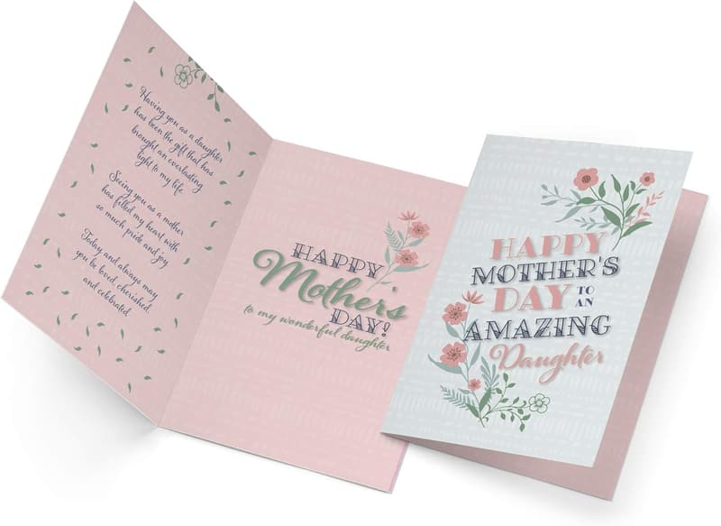 Mother's Day Card for Daughter - Eco-Friendly, Premium 5